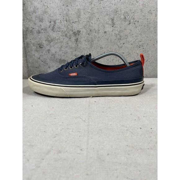 Vans Finisterre Collab Mens Size 12 Rare Low Blue Orange 721278 Skater - Picture 6 of 12